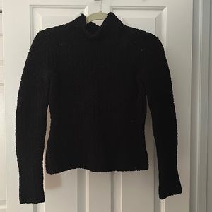 Black 100% Nylon INC sweater size small.